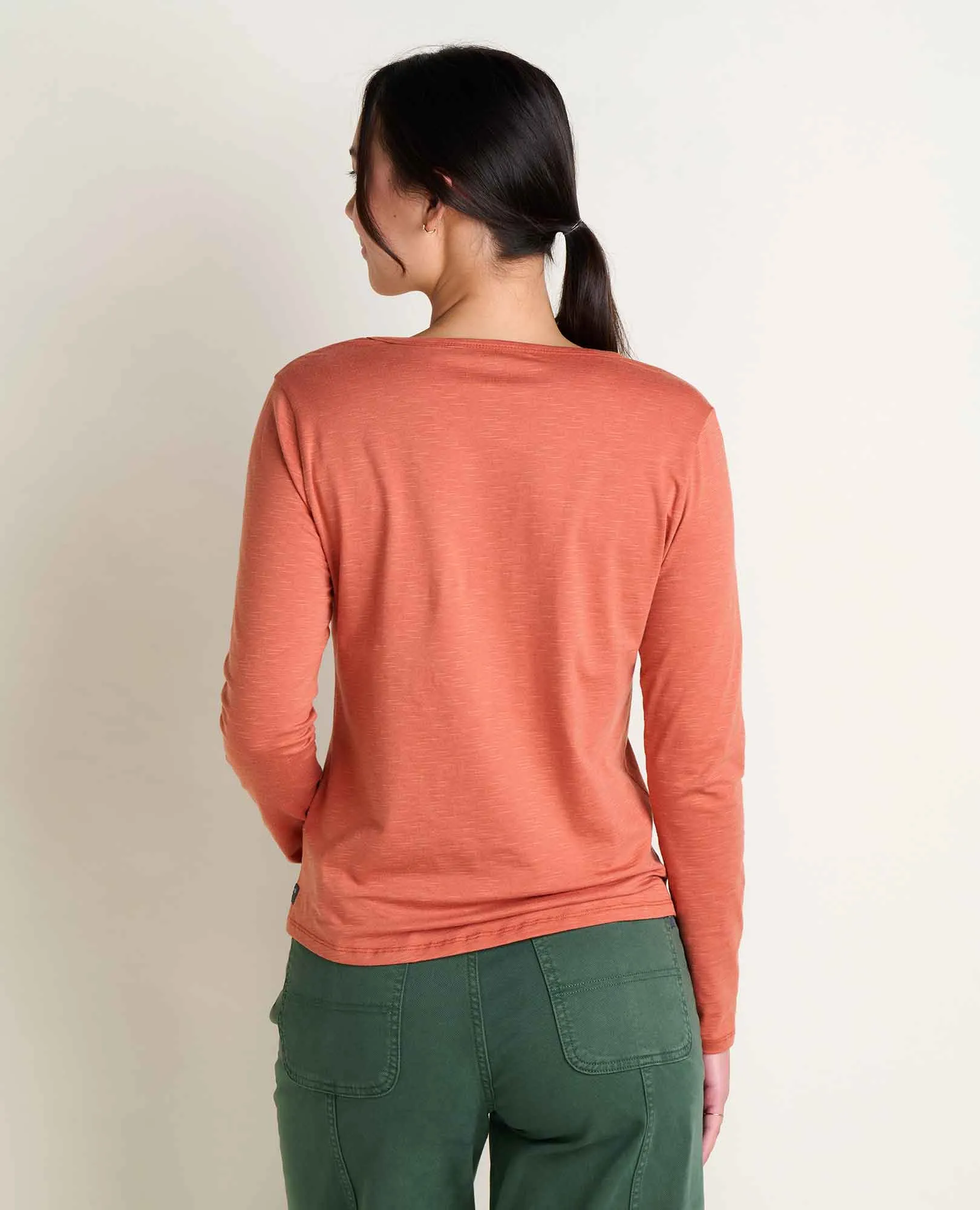 Marley Long Sleeve Tee sold by TOAD&CO product image thumbnail 2
