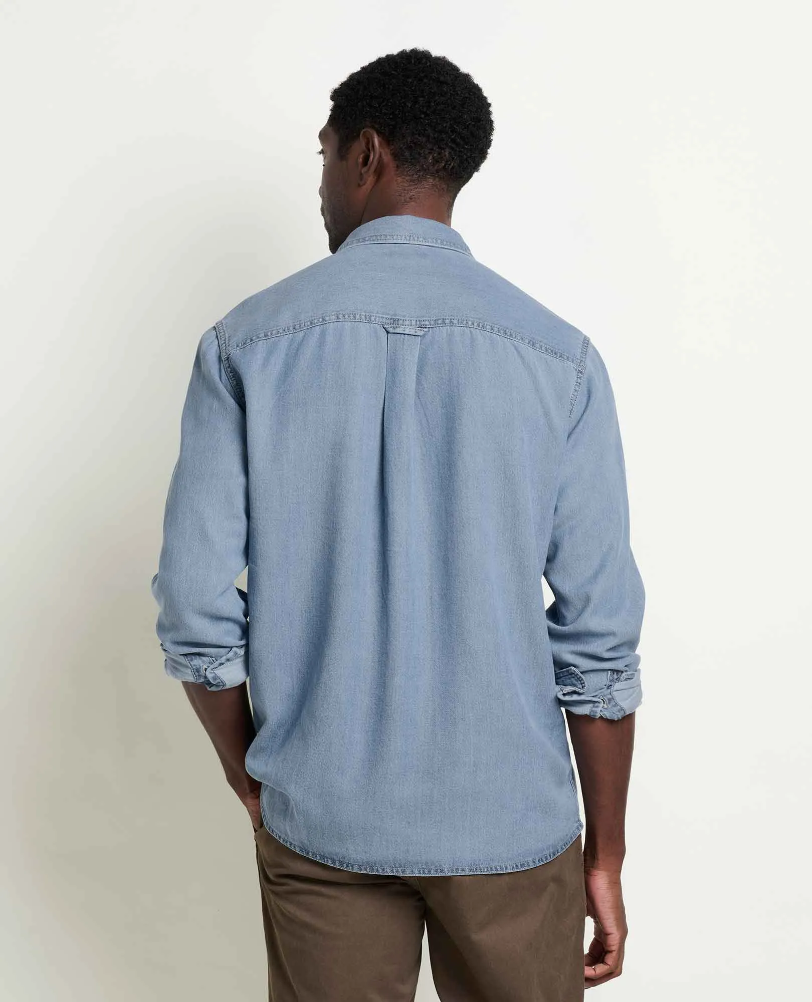 Men's Piñon Soft Denim Shirt sold by TOAD&CO product image thumbnail 2