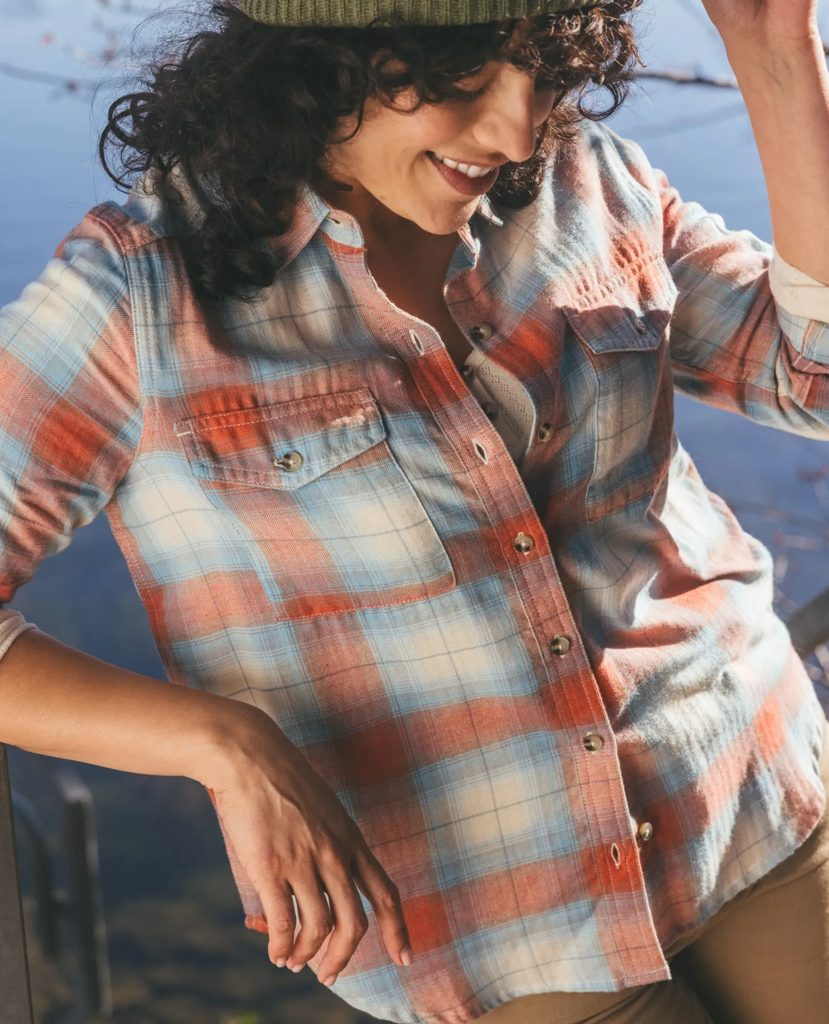 Re-Form Flannel Shirt sold by TOAD&CO product image thumbnail 4