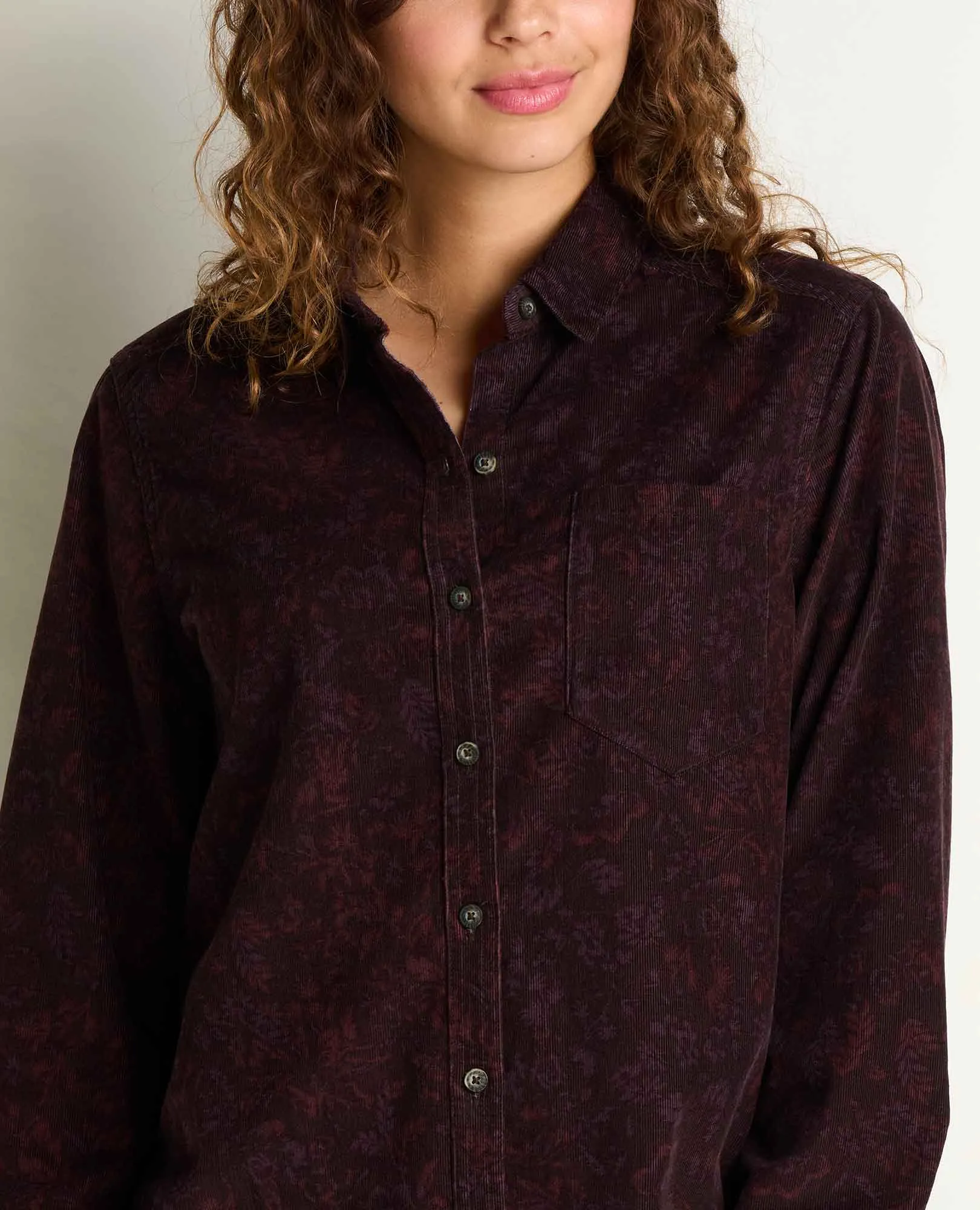 Cattail Corduroy Long Sleeve Shirt sold by TOAD&CO product image thumbnail 3