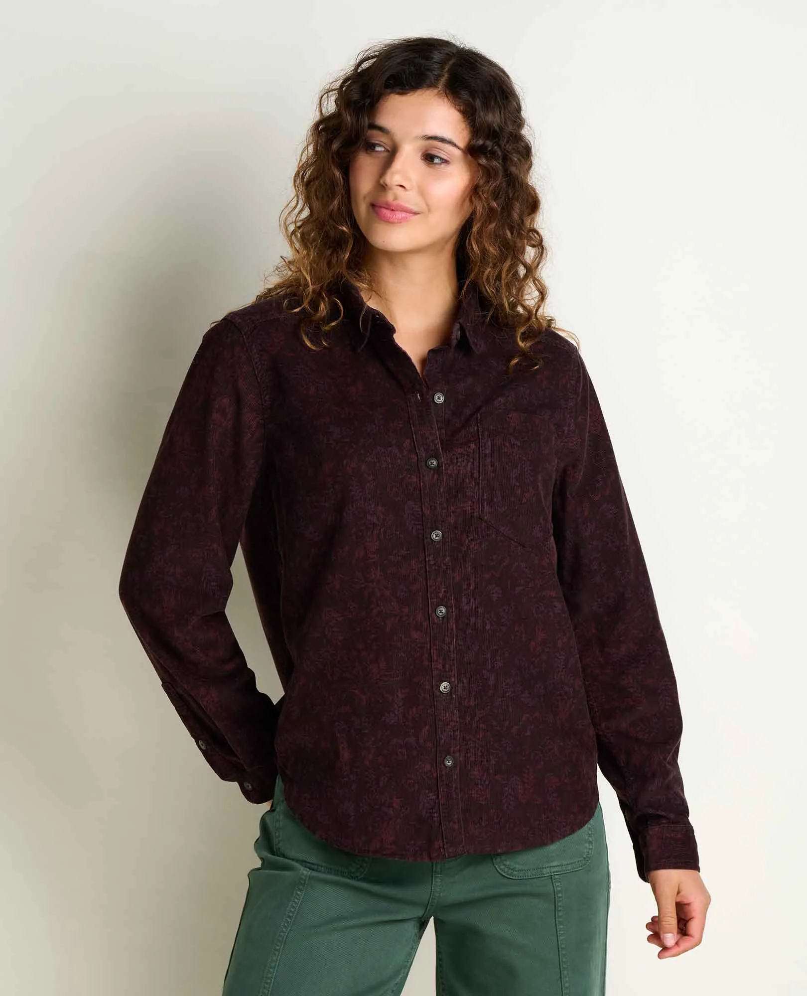 Cattail Corduroy Long Sleeve Shirt sold by TOAD&CO