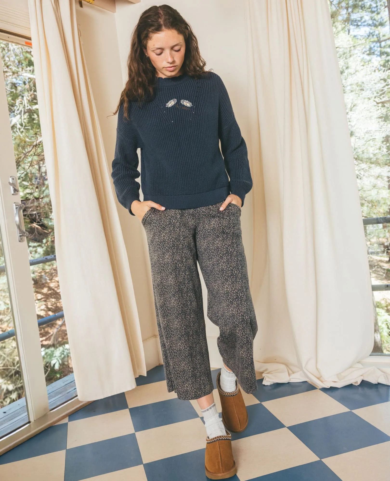 Bianca Pattern Crew Sweater sold by TOAD&CO product image thumbnail 4