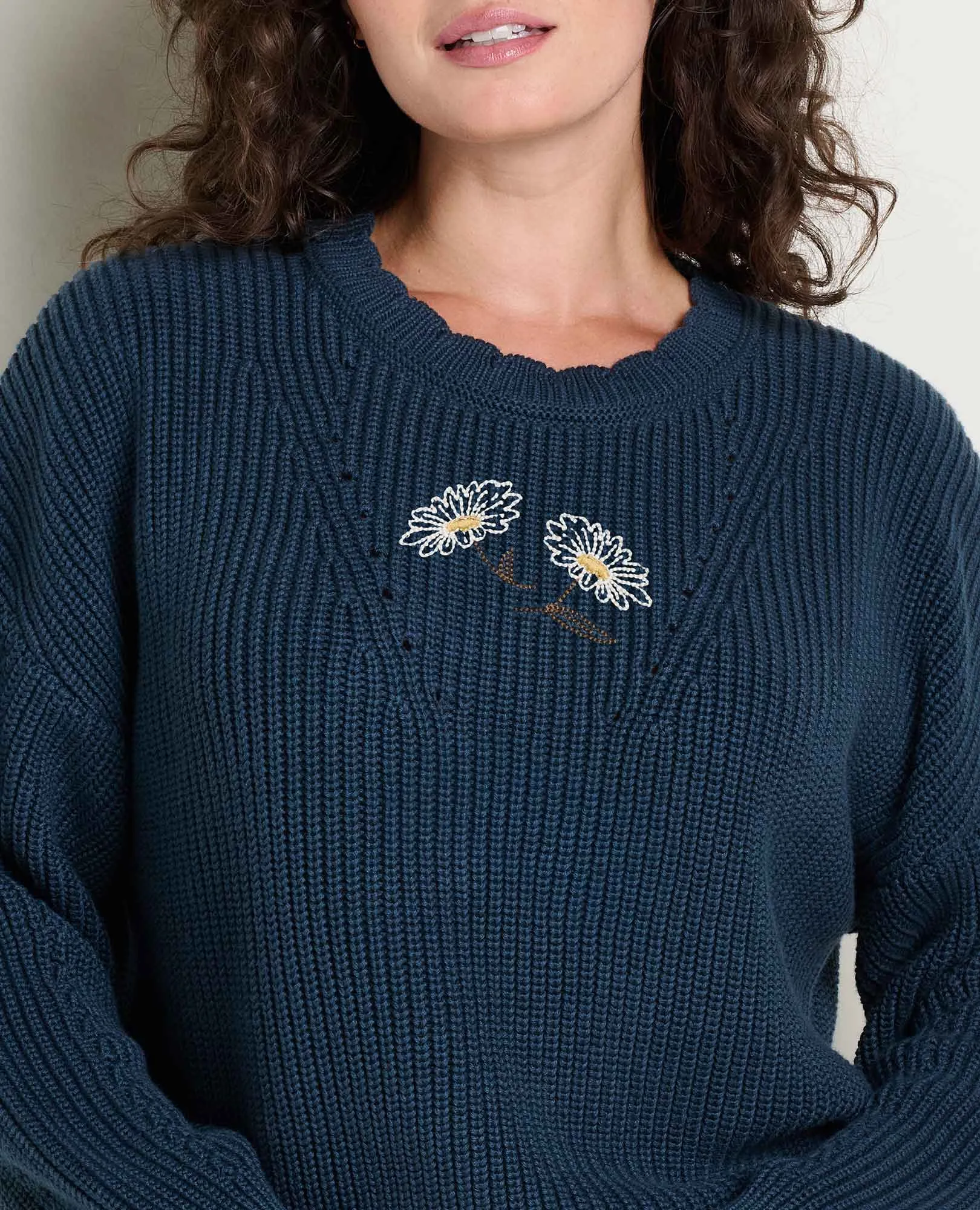 Bianca Pattern Crew Sweater sold by TOAD&CO product image thumbnail 3