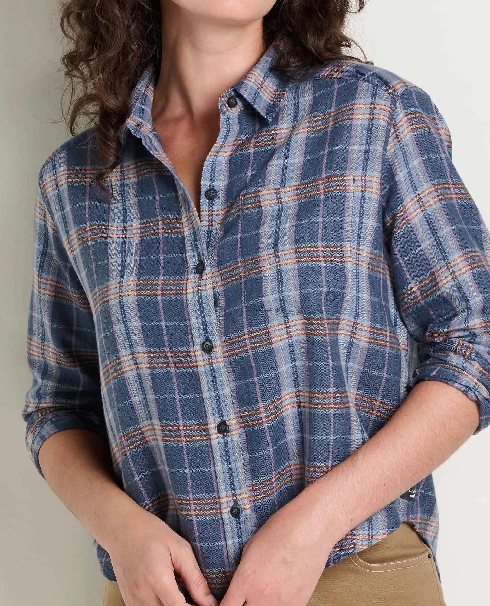 Re-Form Flannel Boxy Shirt sold by TOAD&CO product image thumbnail 3