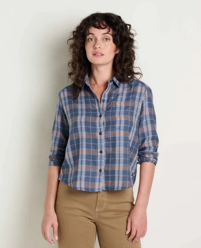 Re-Form Flannel Boxy Shirt made by TOAD&CO