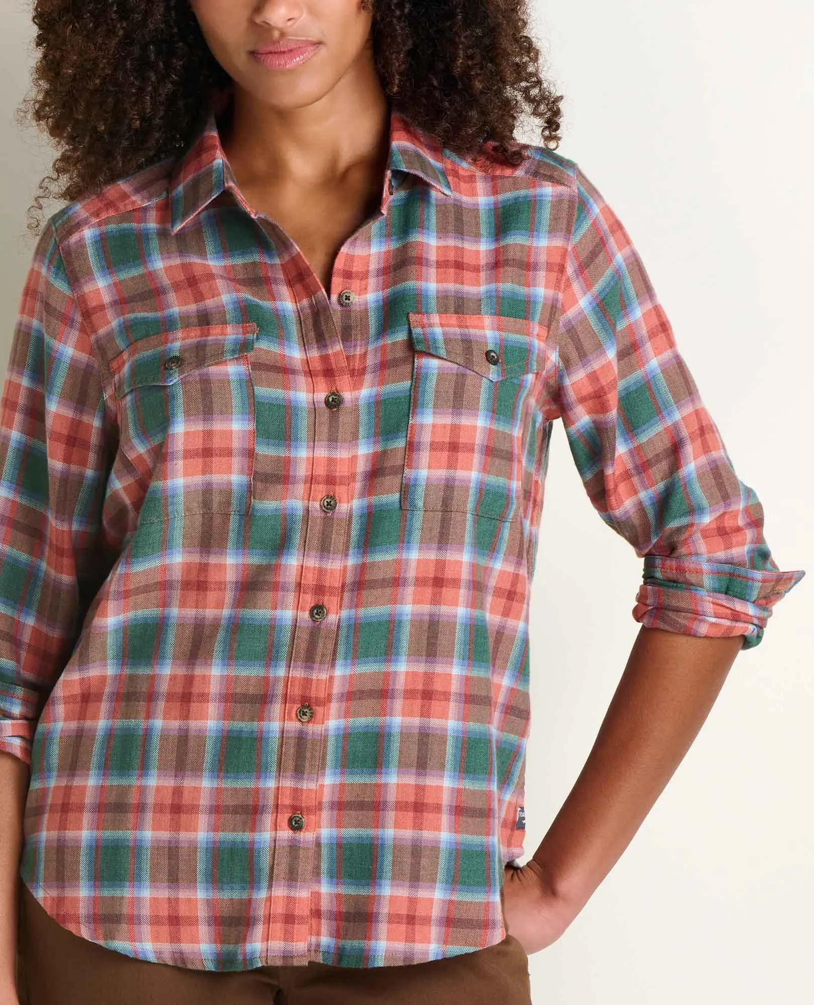 Re-Form Flannel Shirt sold by TOAD&CO product image thumbnail 3