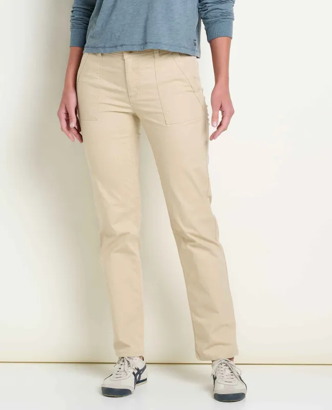 Earthworks Slim Pant made by TOAD&CO