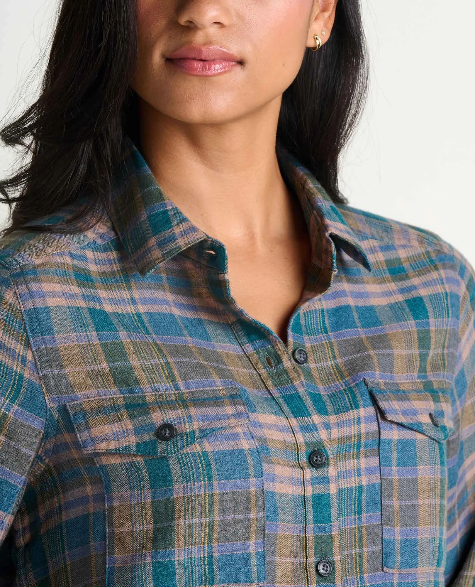Re-Form Flannel Shirt sold by TOAD&CO product image thumbnail 4