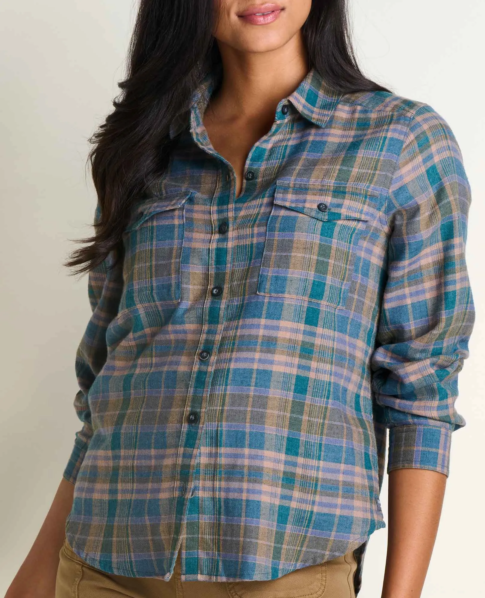 Re-Form Flannel Shirt sold by TOAD&CO product image thumbnail 3