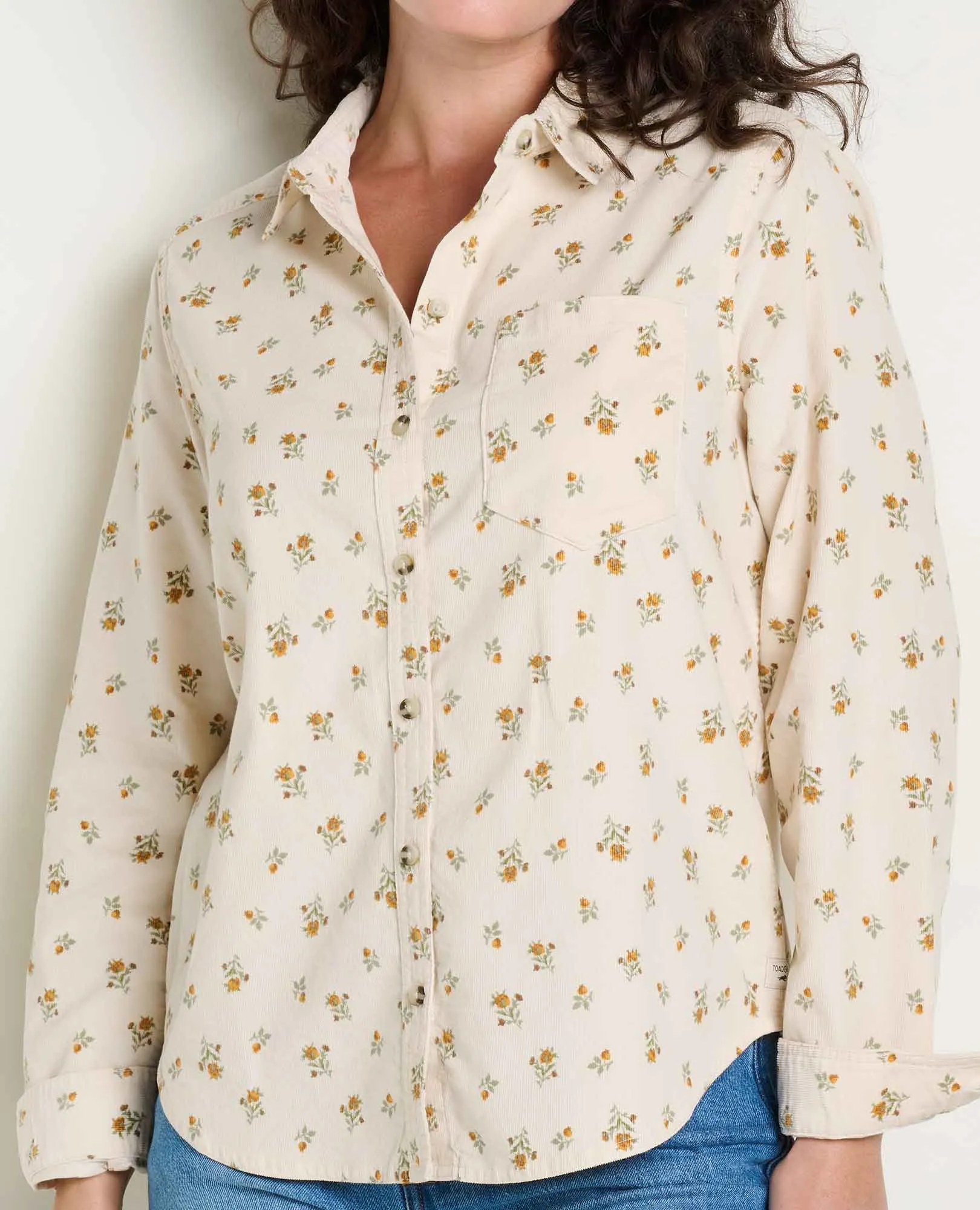 Cattail Corduroy Long Sleeve Shirt sold by TOAD&CO product image thumbnail 3