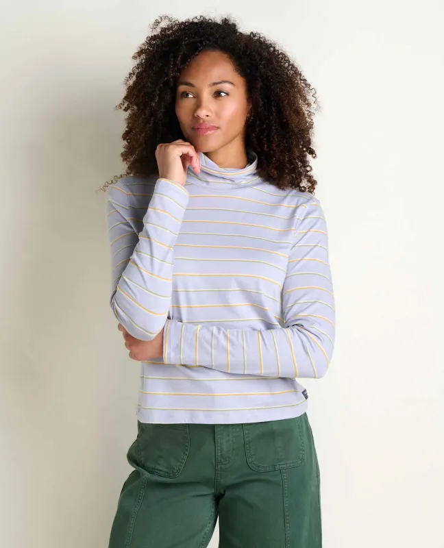 Rosalie Turtleneck Tee made by TOAD&CO
