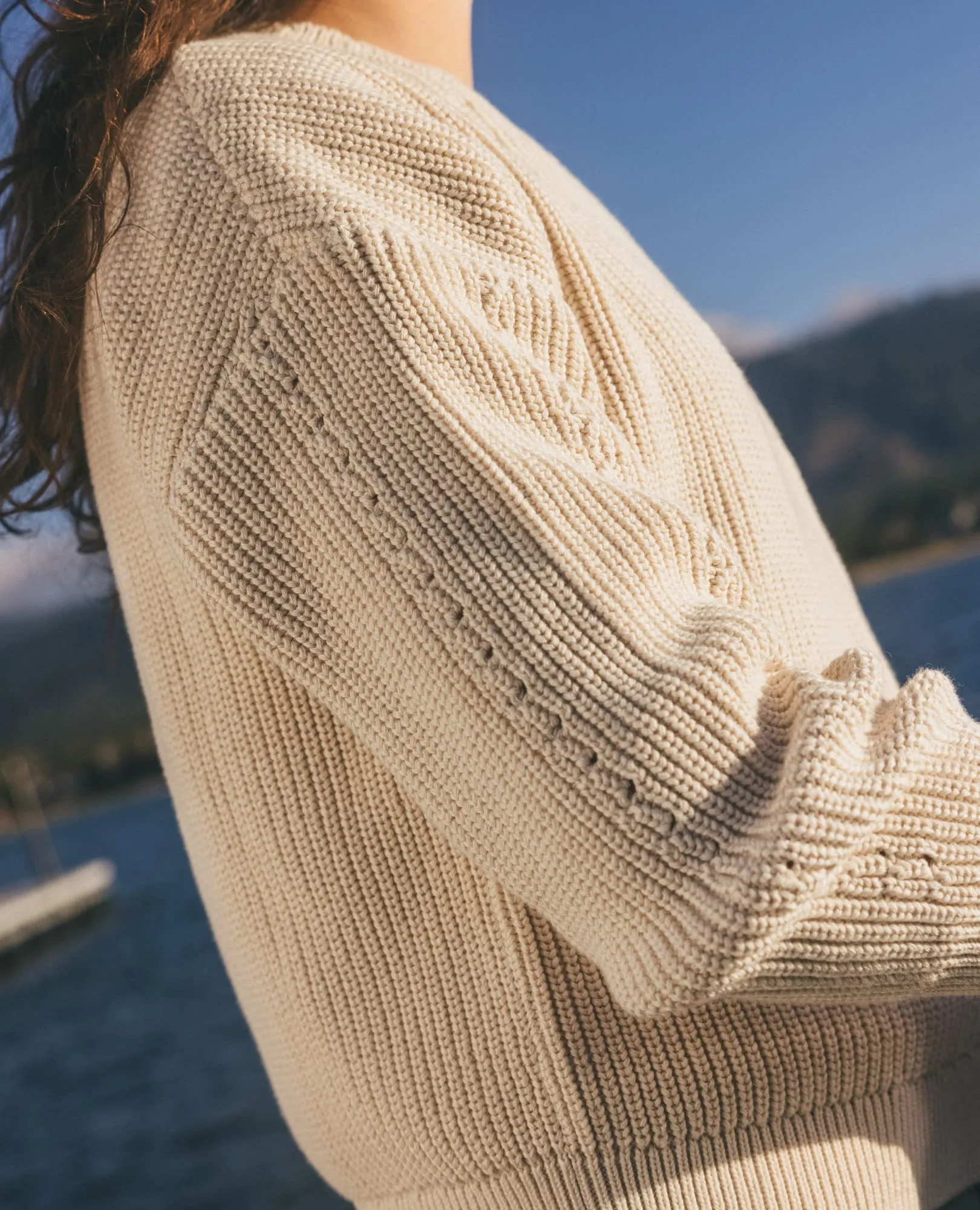 Bianca Shaker Crew Sweater sold by TOAD&CO product image thumbnail 4