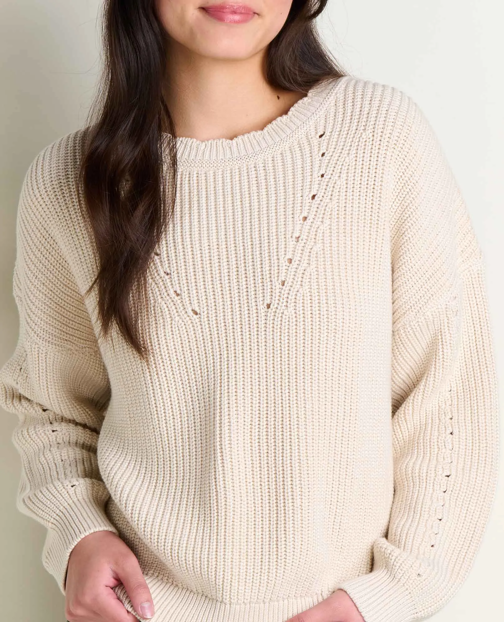 Bianca Shaker Crew Sweater sold by TOAD&CO product image thumbnail 3