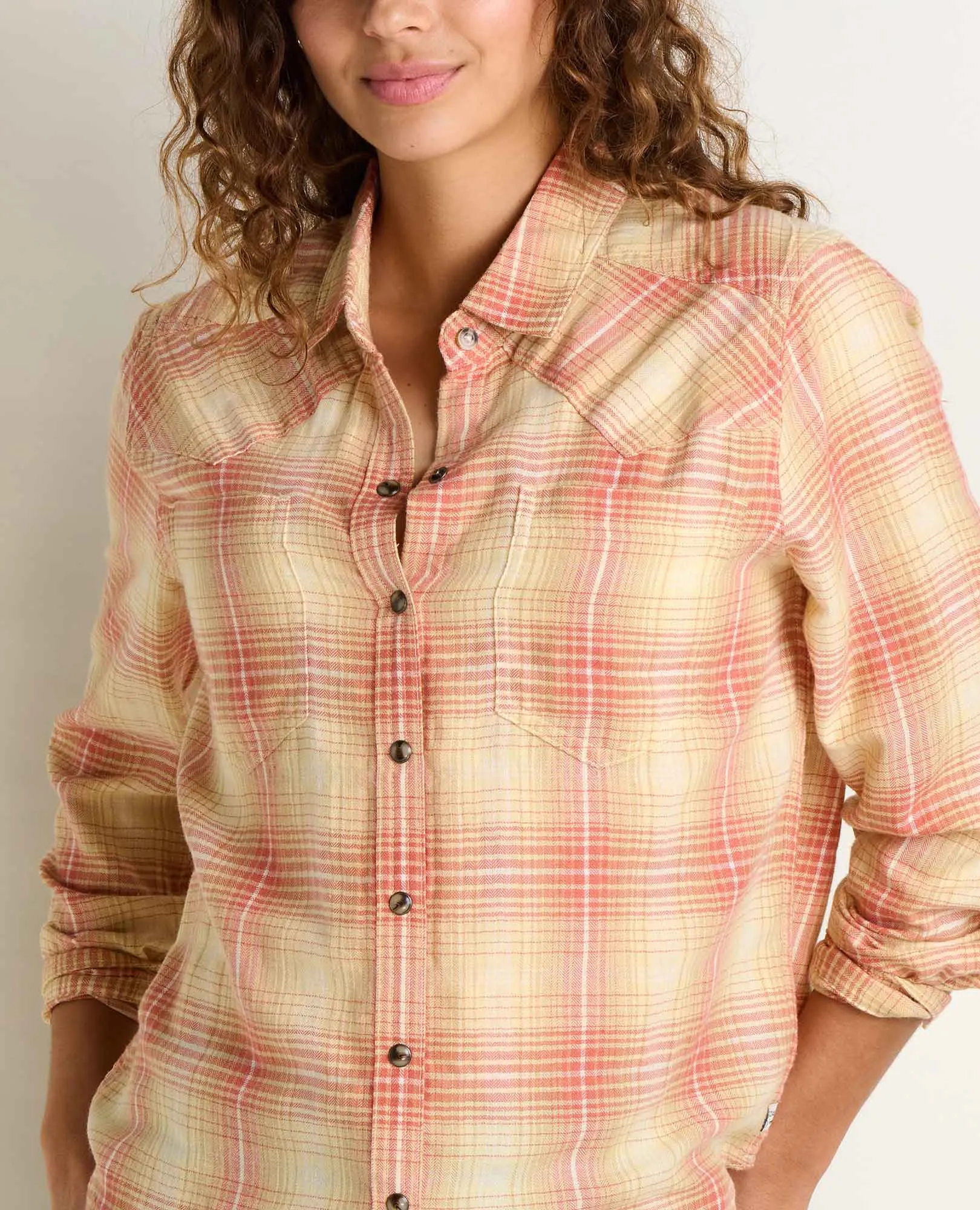 Re-Form Flannel Western Shirt sold by TOAD&CO product image thumbnail 3