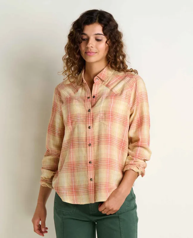 Re-Form Flannel Western Shirt made by TOAD&CO