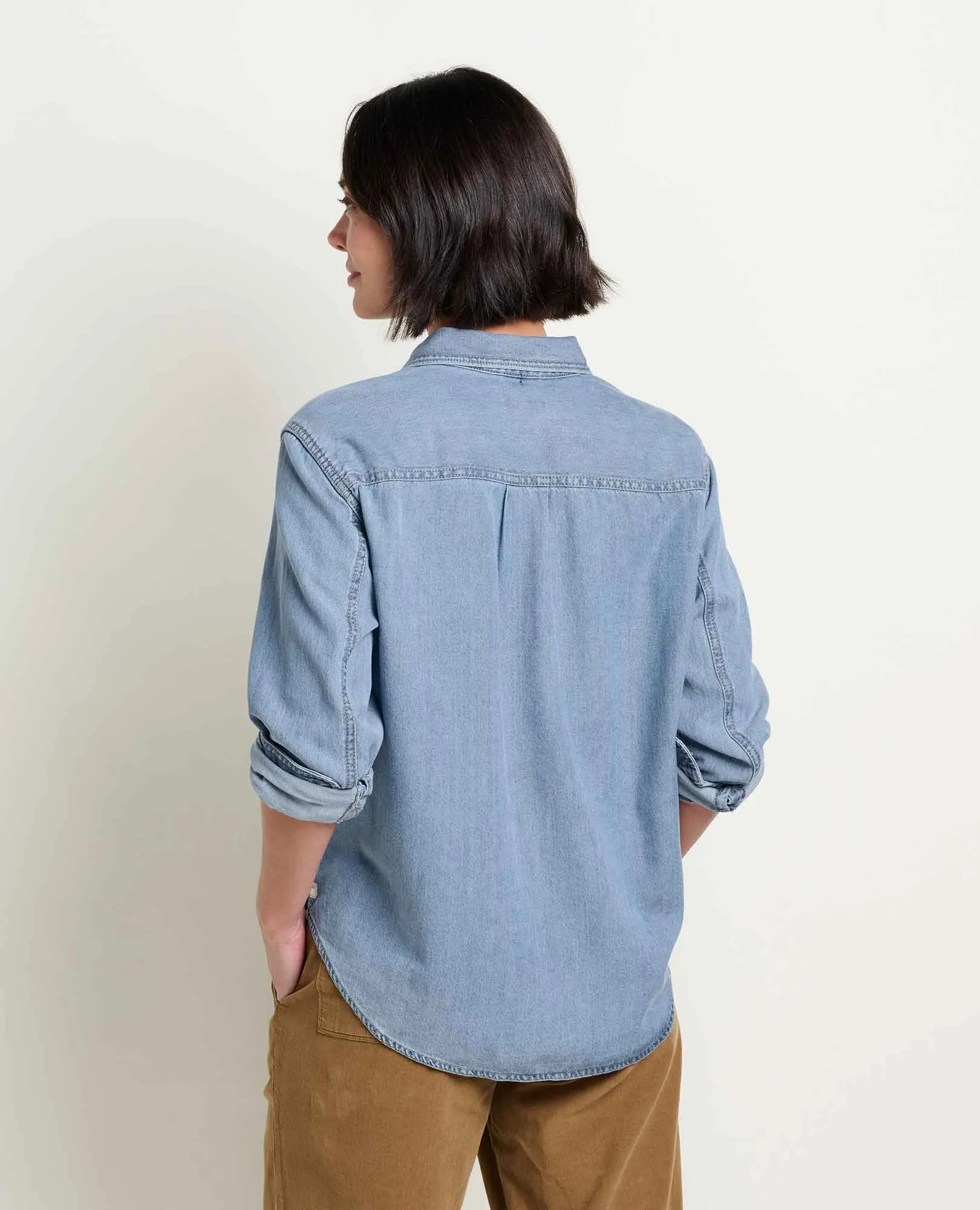 Women's Piñon Soft Denim Shirt sold by TOAD&CO product image thumbnail 2