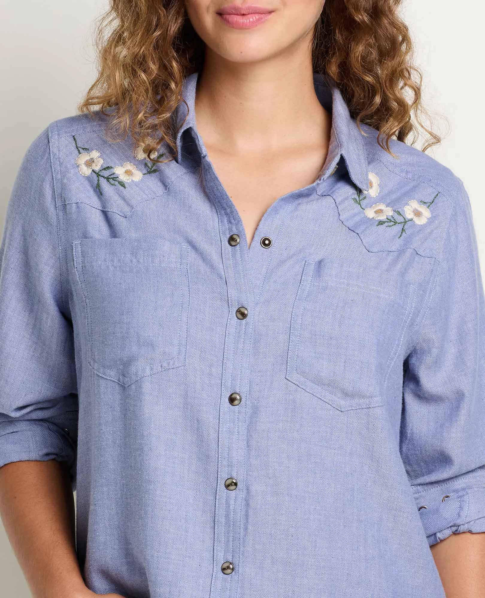 Re-Form Flannel Western Shirt sold by TOAD&CO product image thumbnail 4