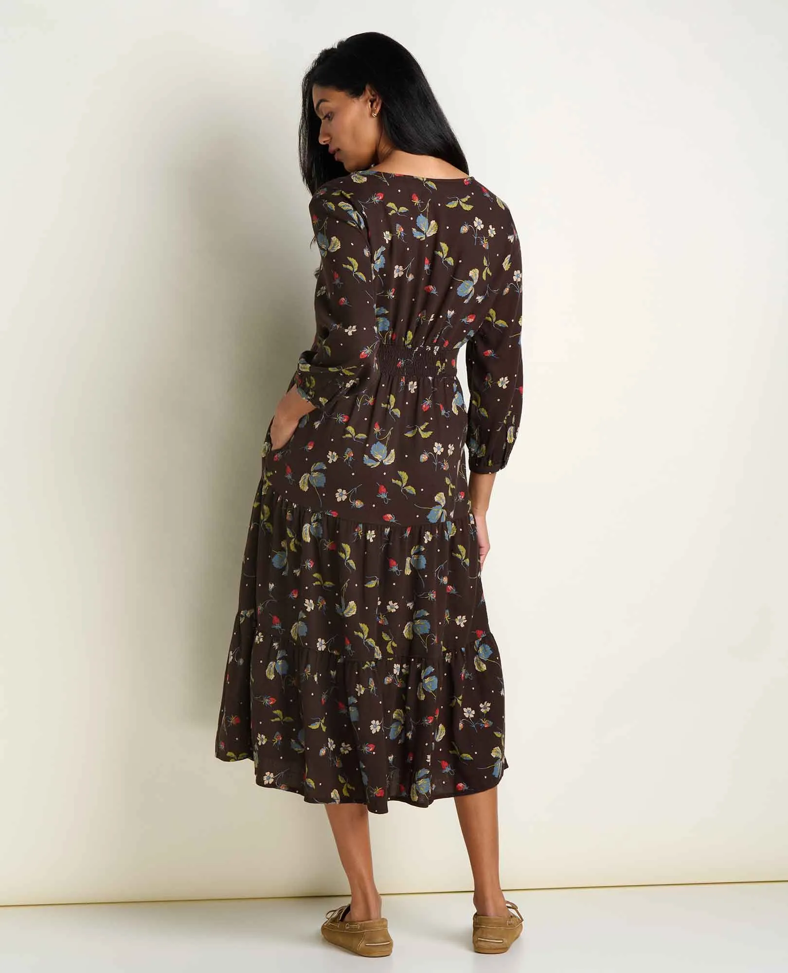 Manzana Tiered Midi Dress sold by TOAD&CO product image thumbnail 2