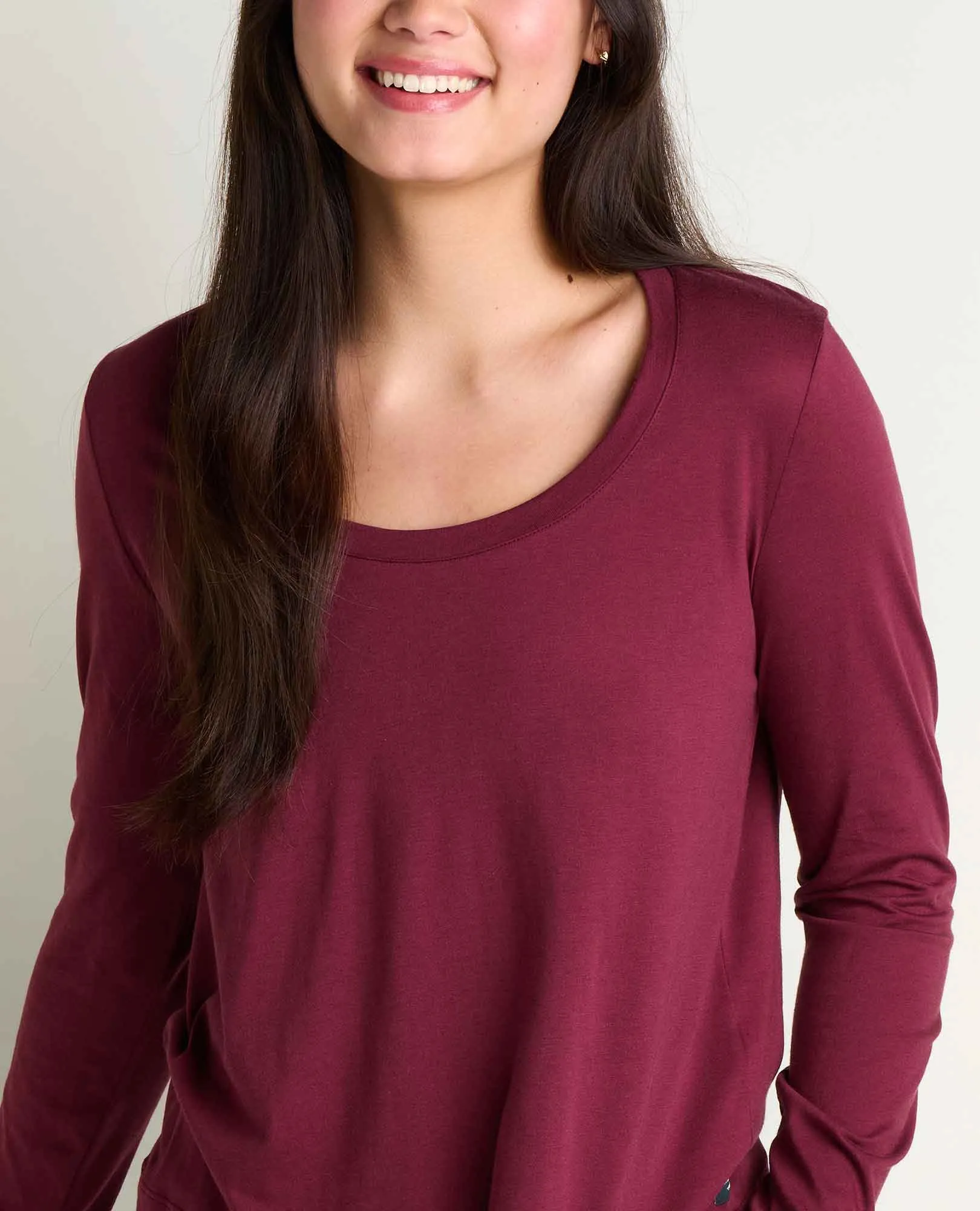 Whisper Long Sleeve Tee sold by TOAD&CO product image thumbnail 3