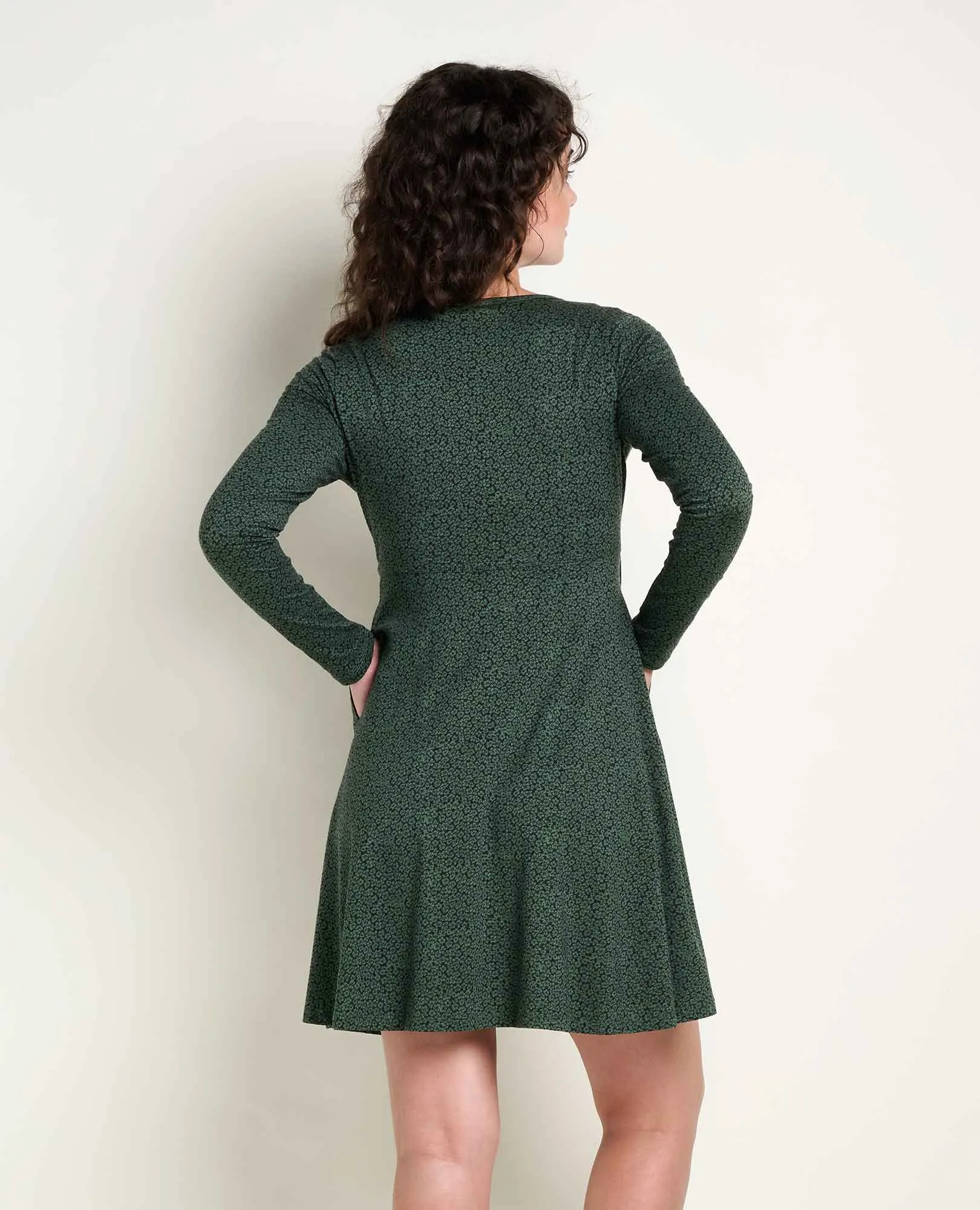 Freesia Long Sleeve Wrap Dress sold by TOAD&CO product image thumbnail 2