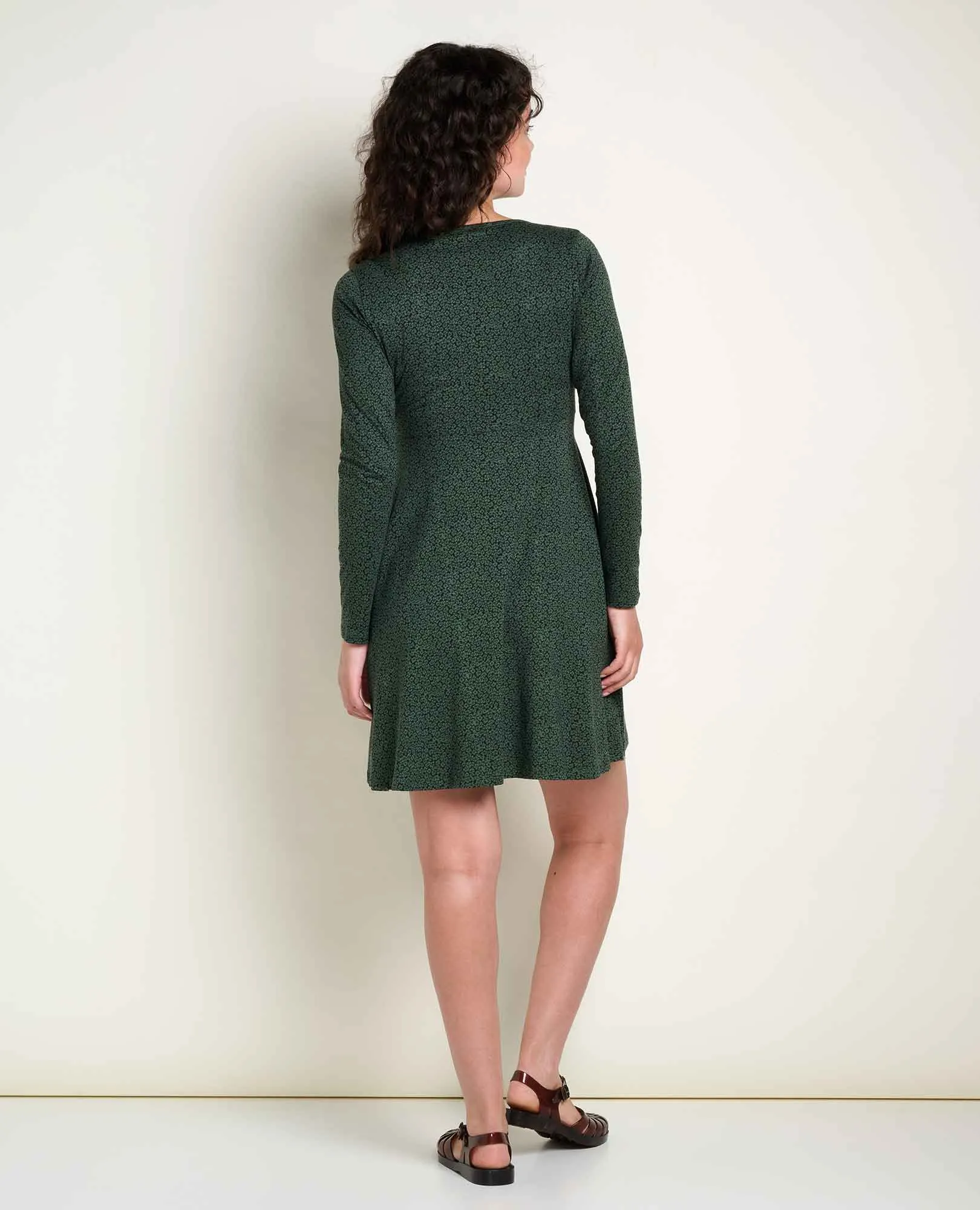 Freesia Long Sleeve Wrap Dress sold by TOAD&CO product image thumbnail 4