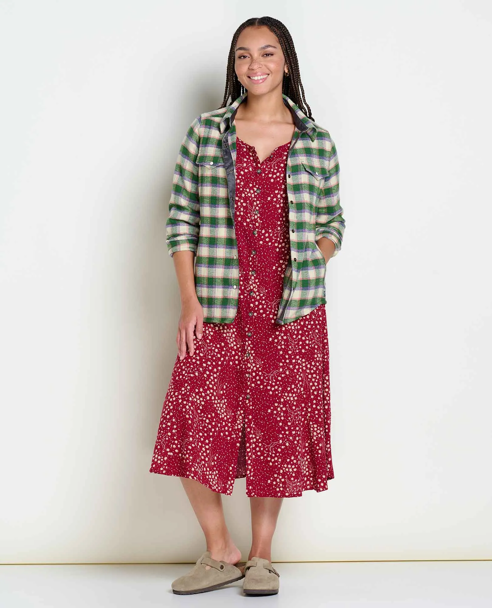 Manzana Paneled Midi Dress sold by TOAD&CO product image thumbnail 3