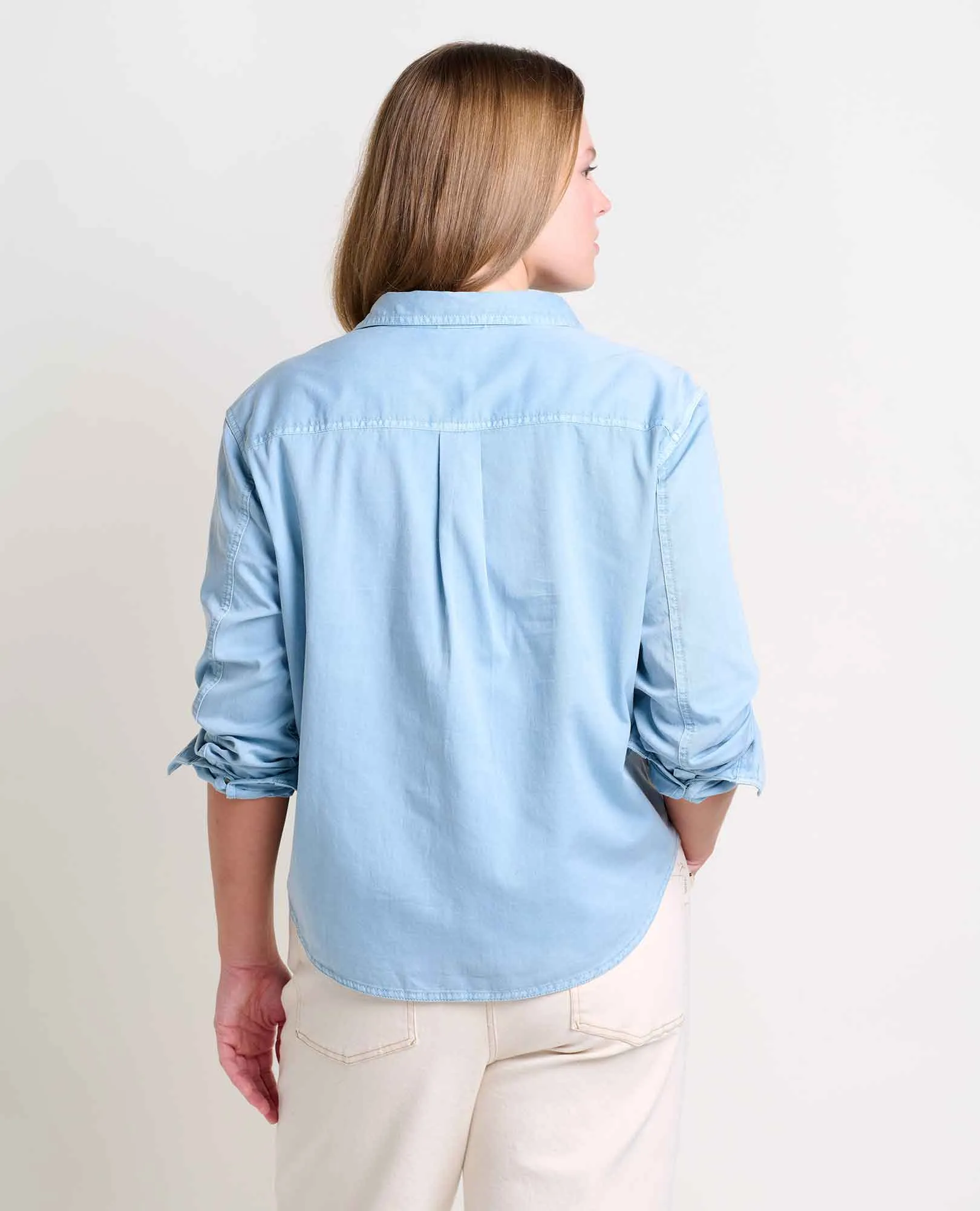 Arroyo Twill Boxy Shirt sold by TOAD&CO product image thumbnail 4