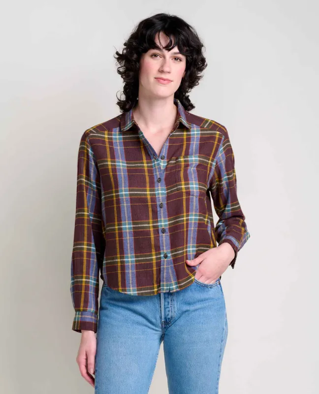 Re-Form Flannel Boxy Shirt sold by TOAD&CO