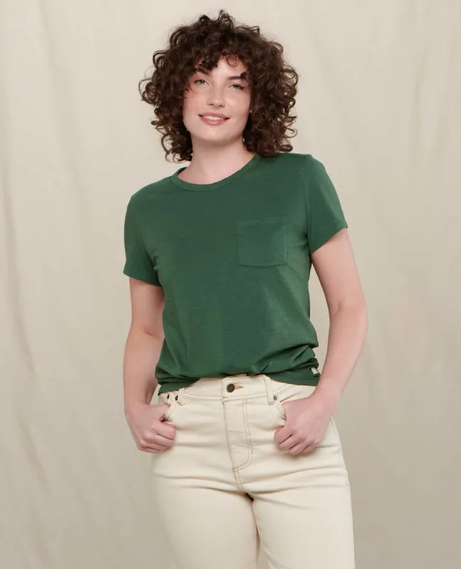 Women's Primo Short Sleeve Crew made by TOAD&CO