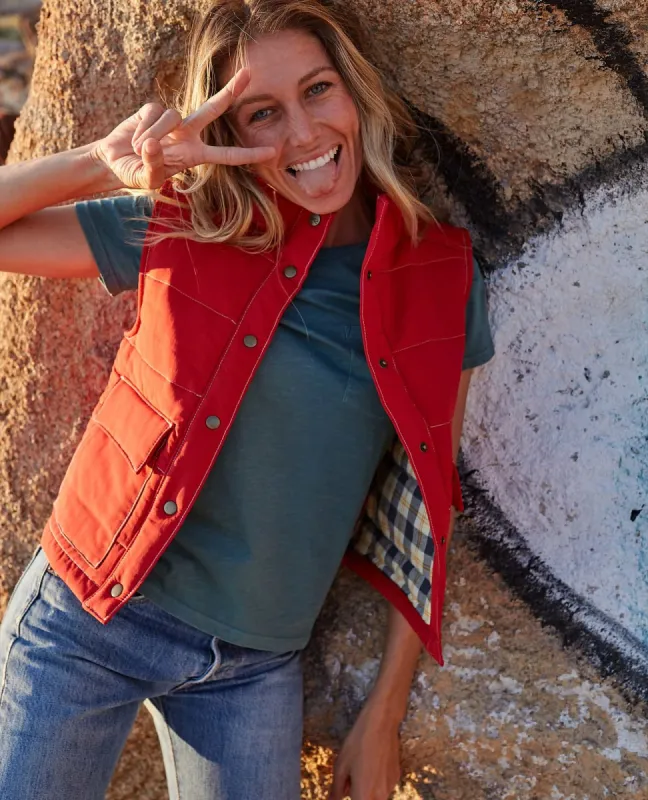 Women's Forester Pass Vest made by TOAD&CO