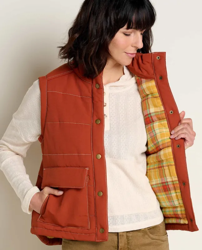 Women's Forester Pass Vest sold by TOAD&CO