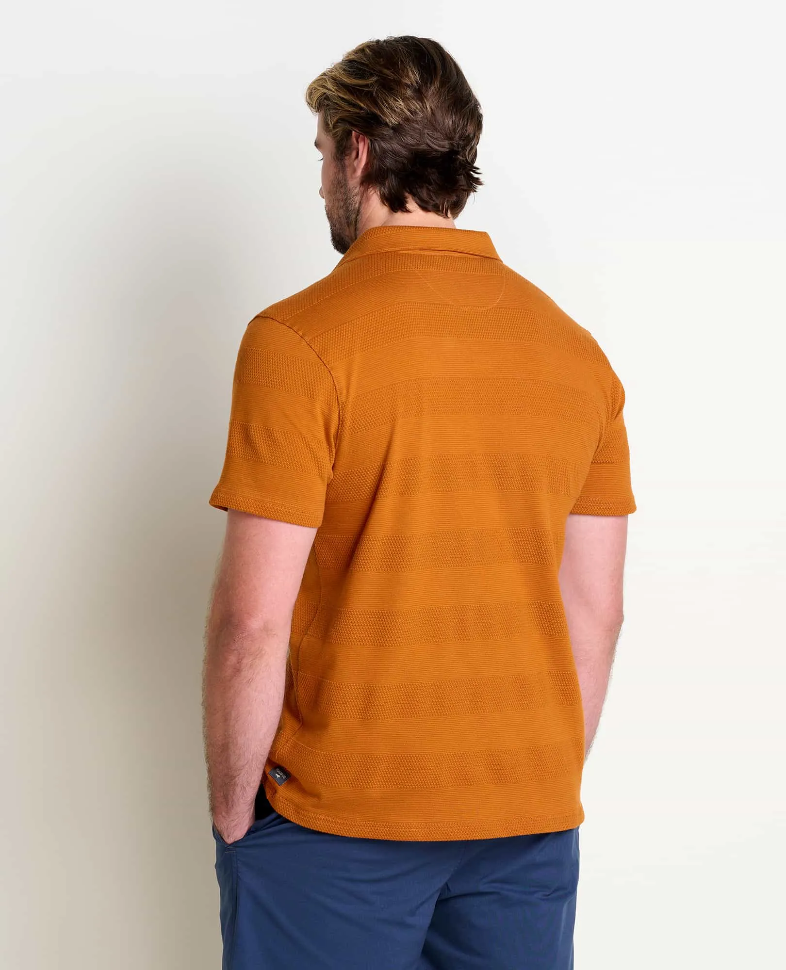 Tempo Dobby Polo sold by TOAD&CO product image thumbnail 3