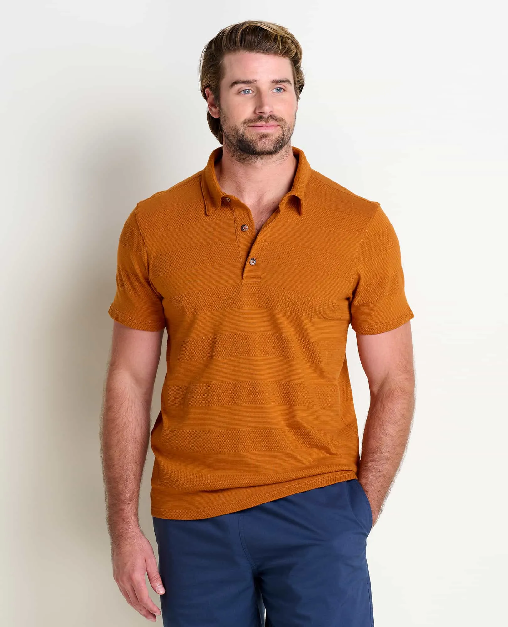Tempo Dobby Polo sold by TOAD&CO product image thumbnail 2