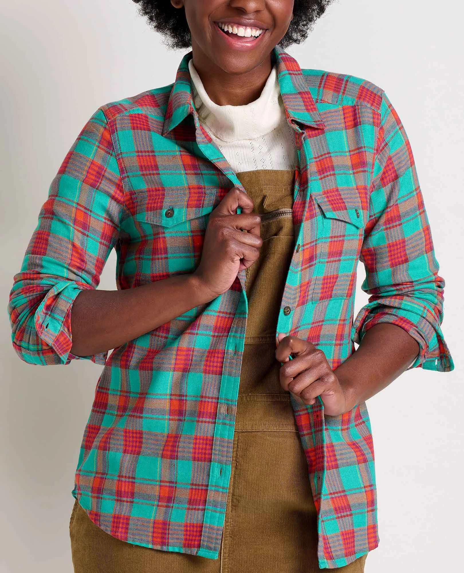Re-Form Flannel Shirt sold by TOAD&CO product image thumbnail 3