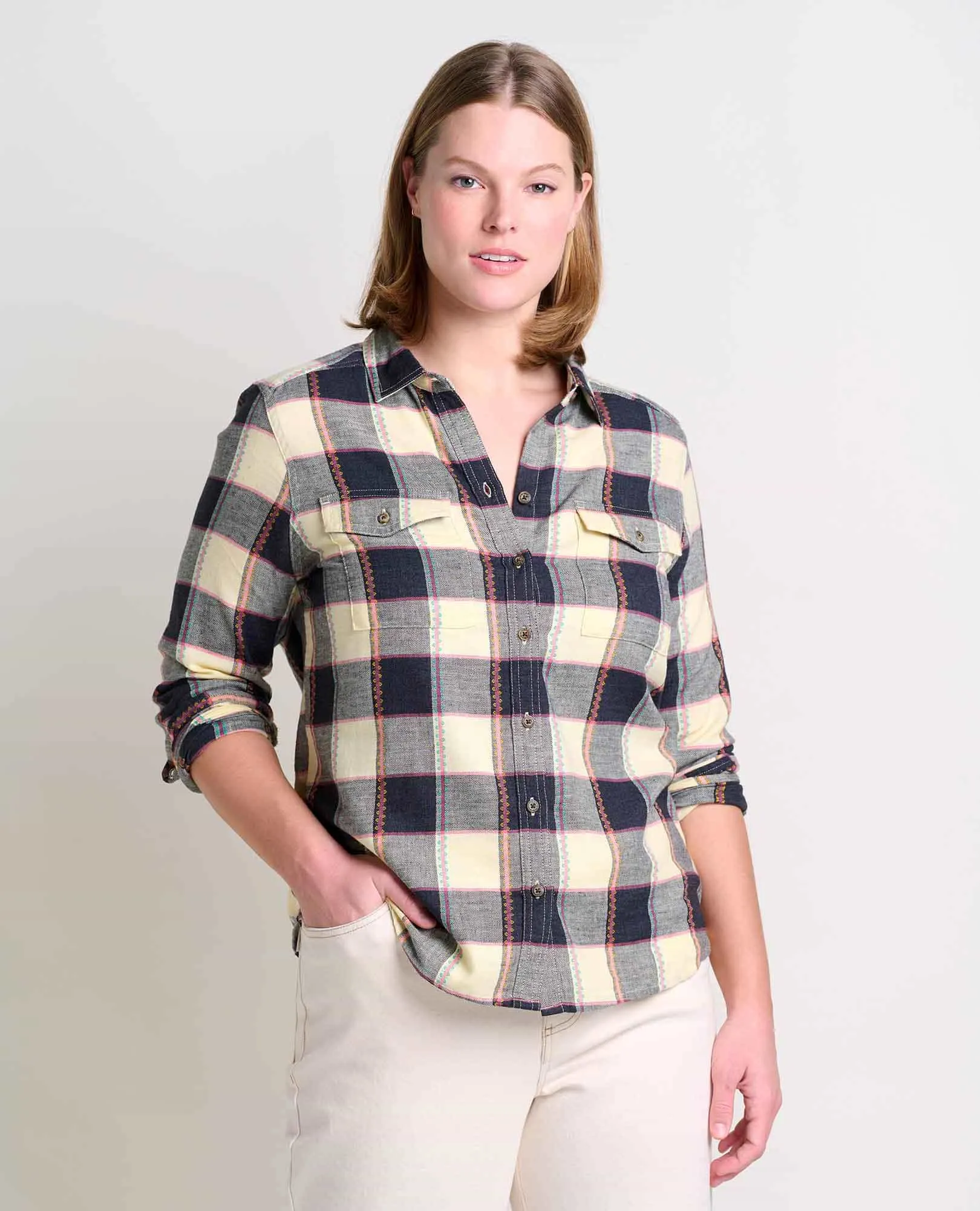 Re-Form Flannel Shirt sold by TOAD&CO product image thumbnail 4