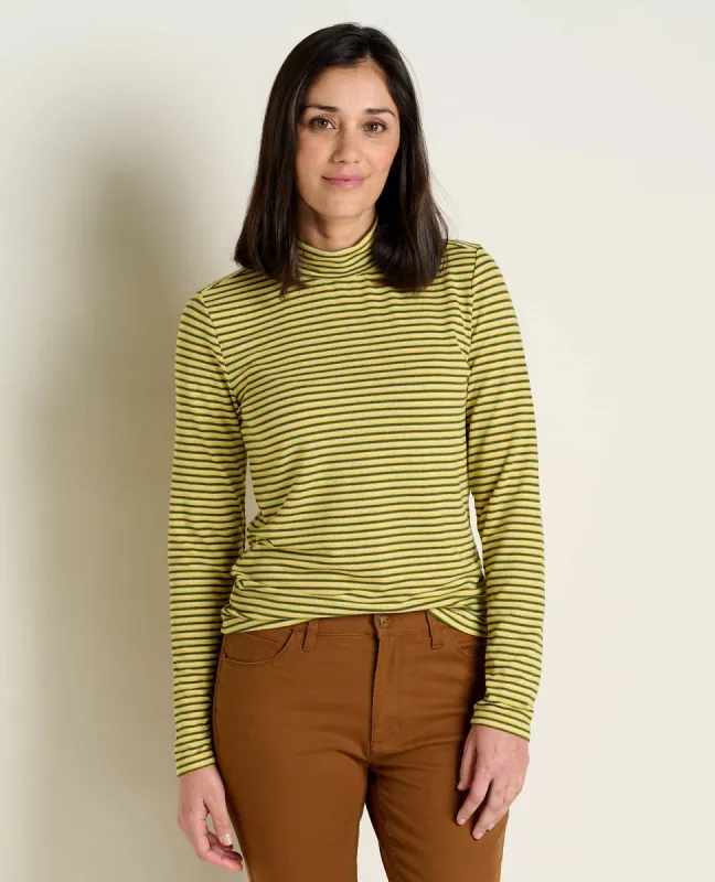 Piru Mockneck Long Sleeve Tee sold by TOAD&CO