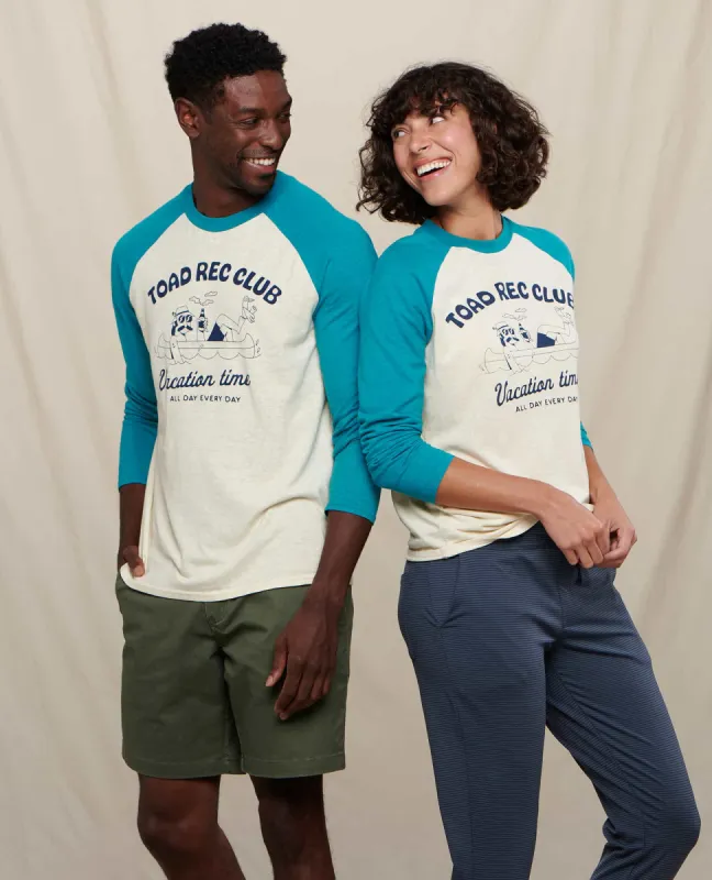Unisex Hemp Daily Baseball Tee made by TOAD&CO