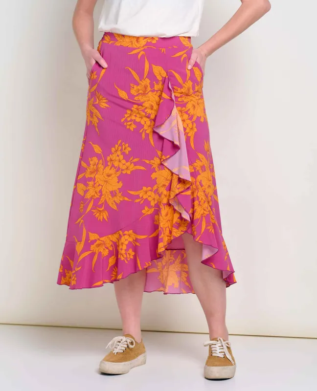 Sunkissed Wrap Skirt sold by TOAD&CO