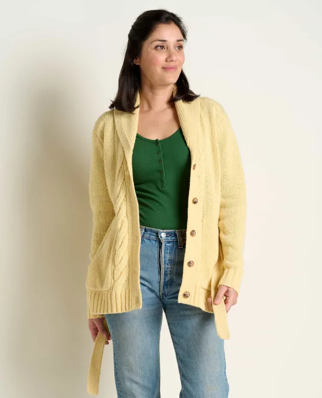 Ginn Cable Cardigan sold by TOAD&CO