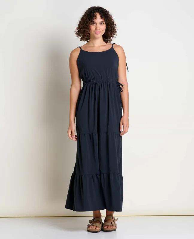 Sunkissed Tiered Sleeveless Dress made by TOAD&CO