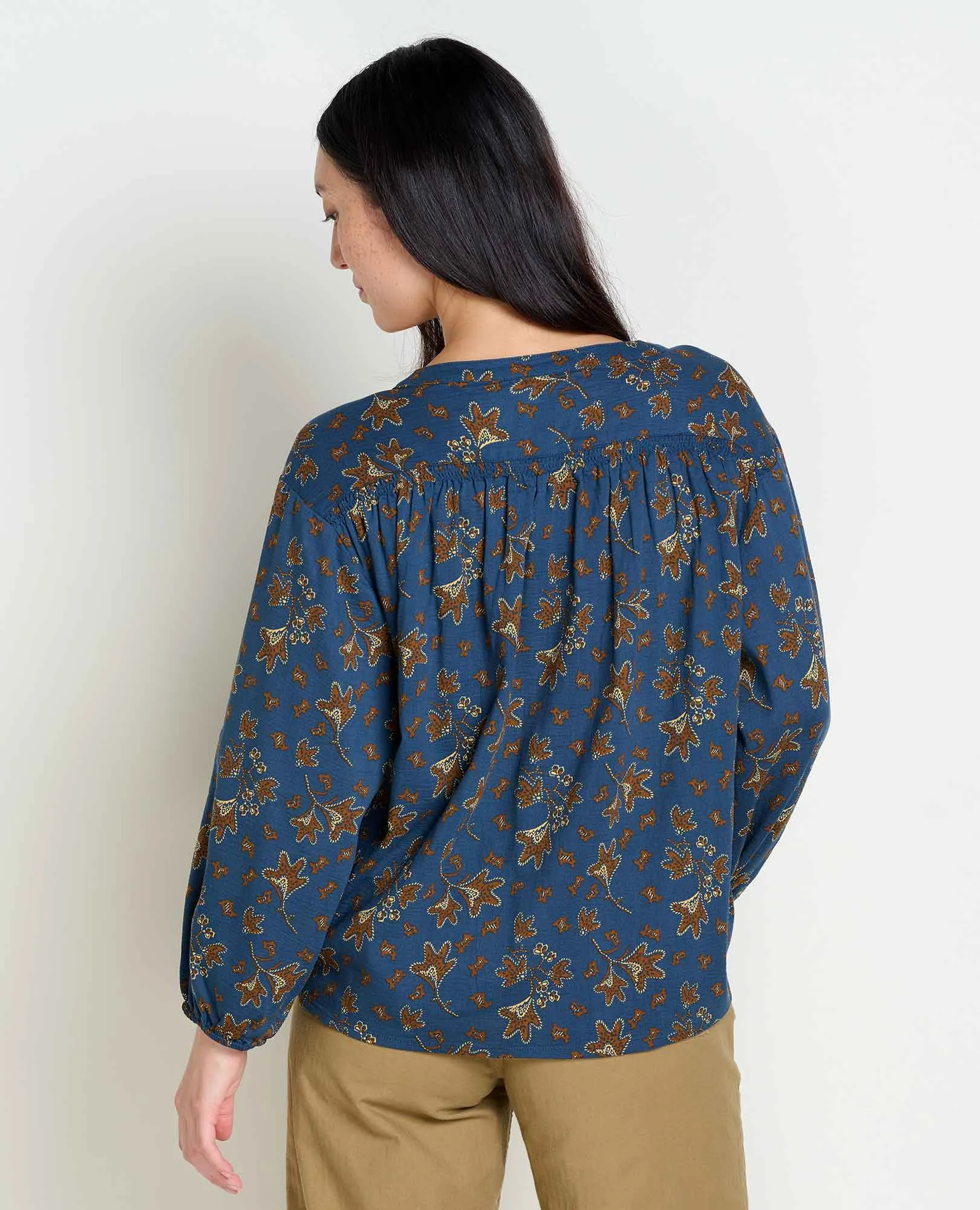Manzana Long Sleeve Peasant Top sold by TOAD&CO product image thumbnail 2