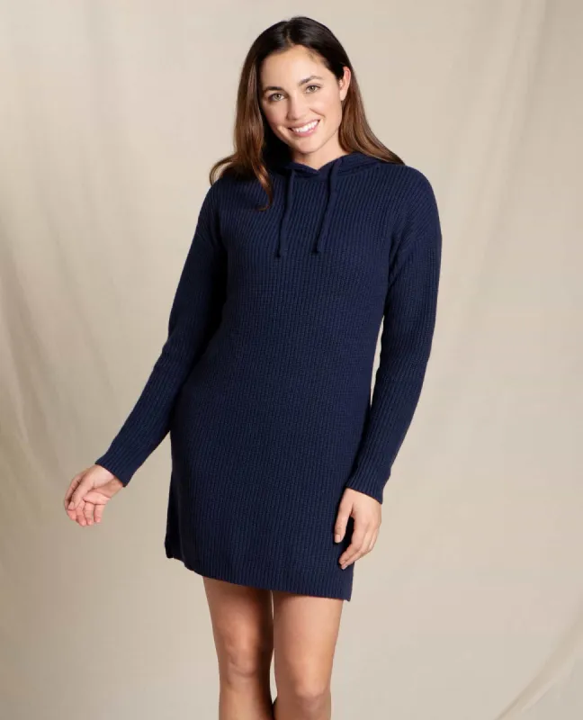 Whidbey Hooded Sweater Dress sold by TOAD&CO