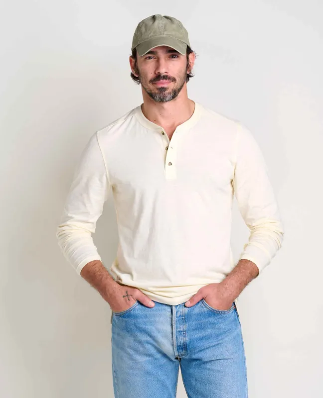 Men's Primo Long Sleeve Henley sold by TOAD&CO