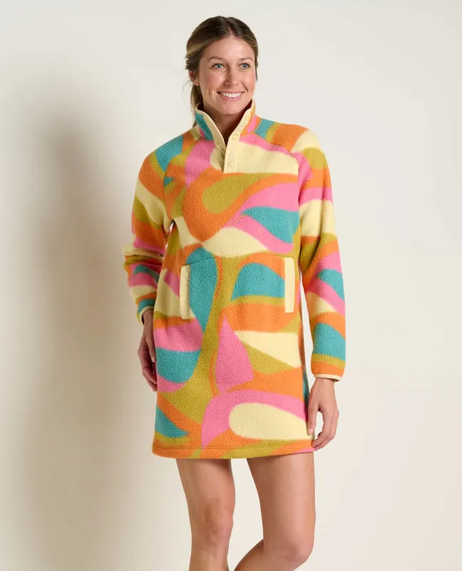 Campo Fleece 1/4 Snap Dress sold by TOAD&CO