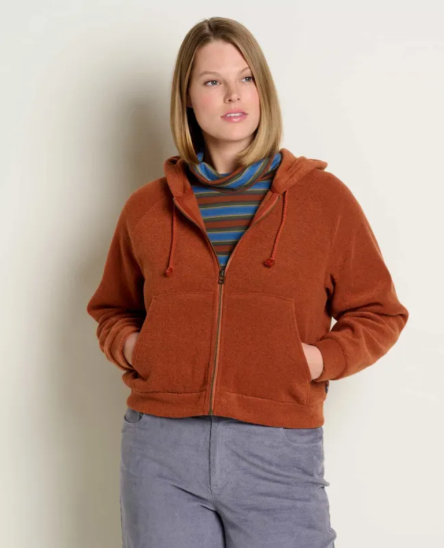 Whitney Terry Zip Hoodie made by TOAD&CO