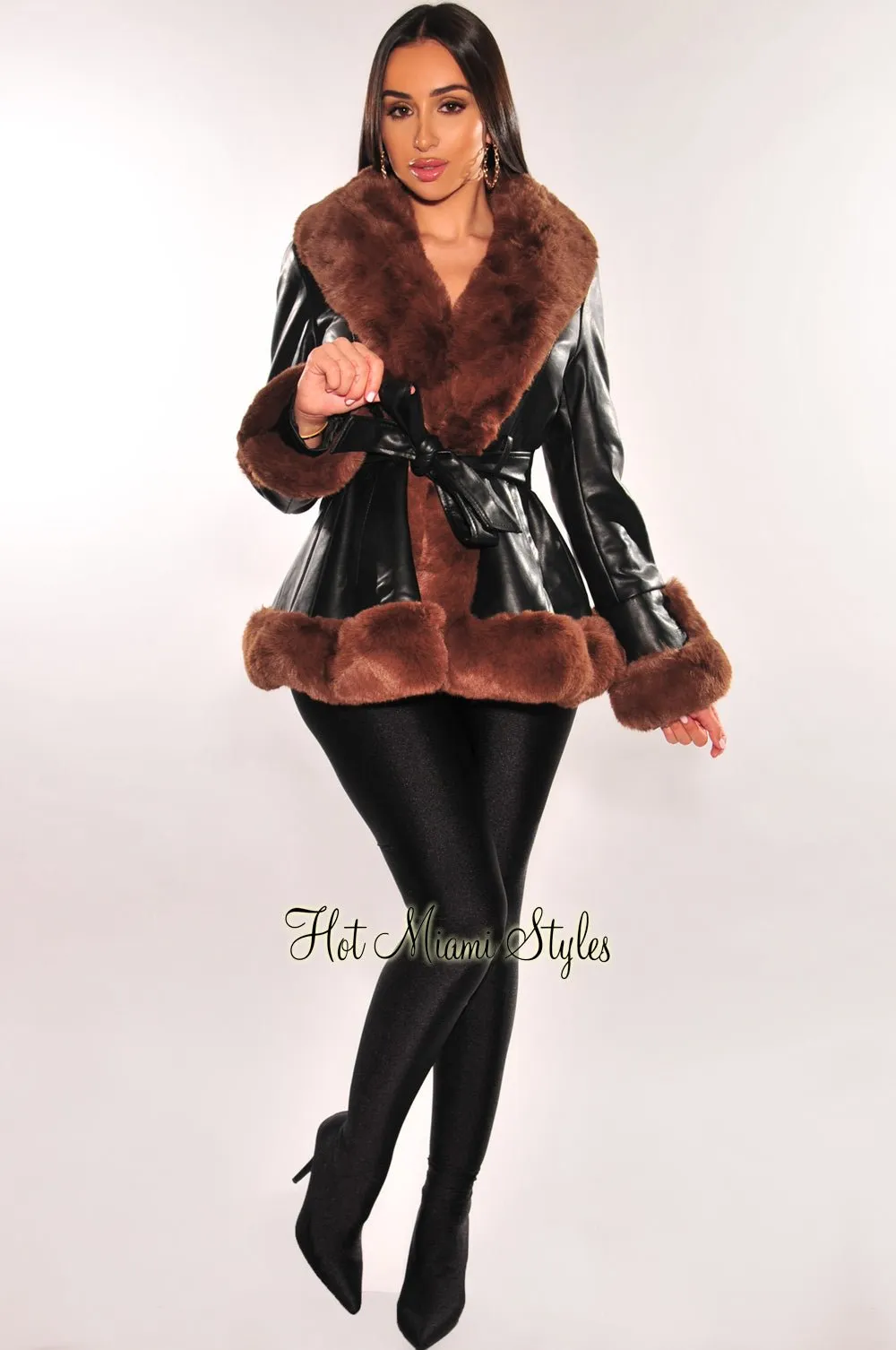 Black Pointed Toe High-Heeled Leggings Boots sold by Hot Miami Styles product image thumbnail 5