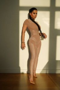 Nude Mesh Illusion Mock Neck Short Sleeve Jumpsuit sold by Hot Miami Styles