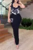 Nude Black Embroidered Bustier Lace Top sold by Hot Miami Styles