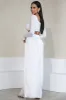 White Silky High Waist Pleated Palazzo Pants sold by Hot Miami Styles