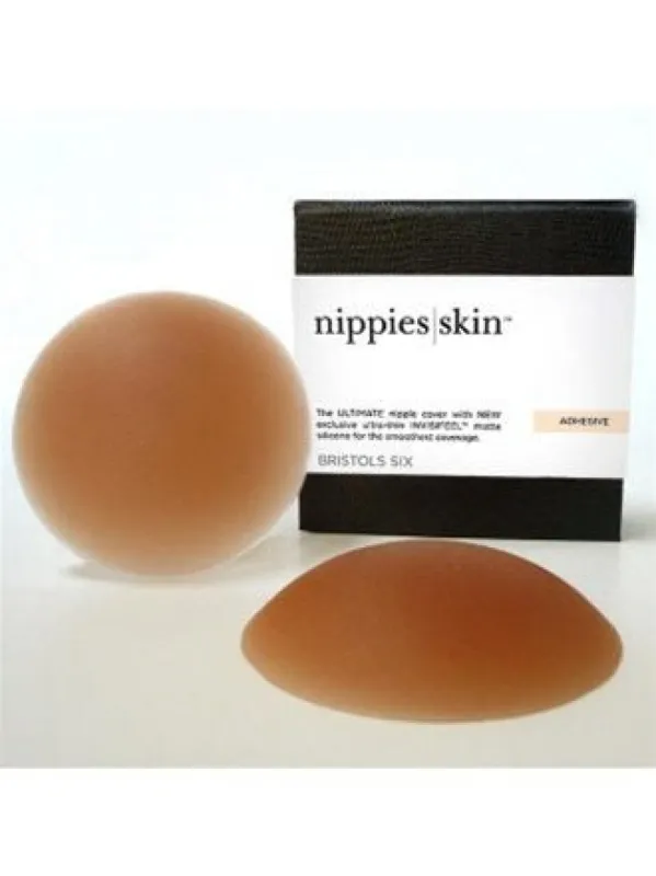Dark Shade Adhesive Reusable Nipple Covers sold by Hot Miami Styles